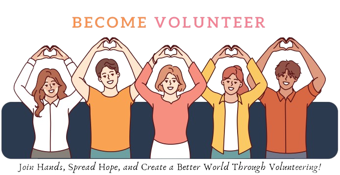 Become a Volunteer with us
